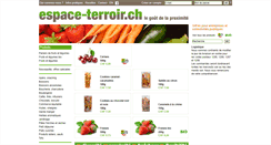 Desktop Screenshot of espace-terroir.ch